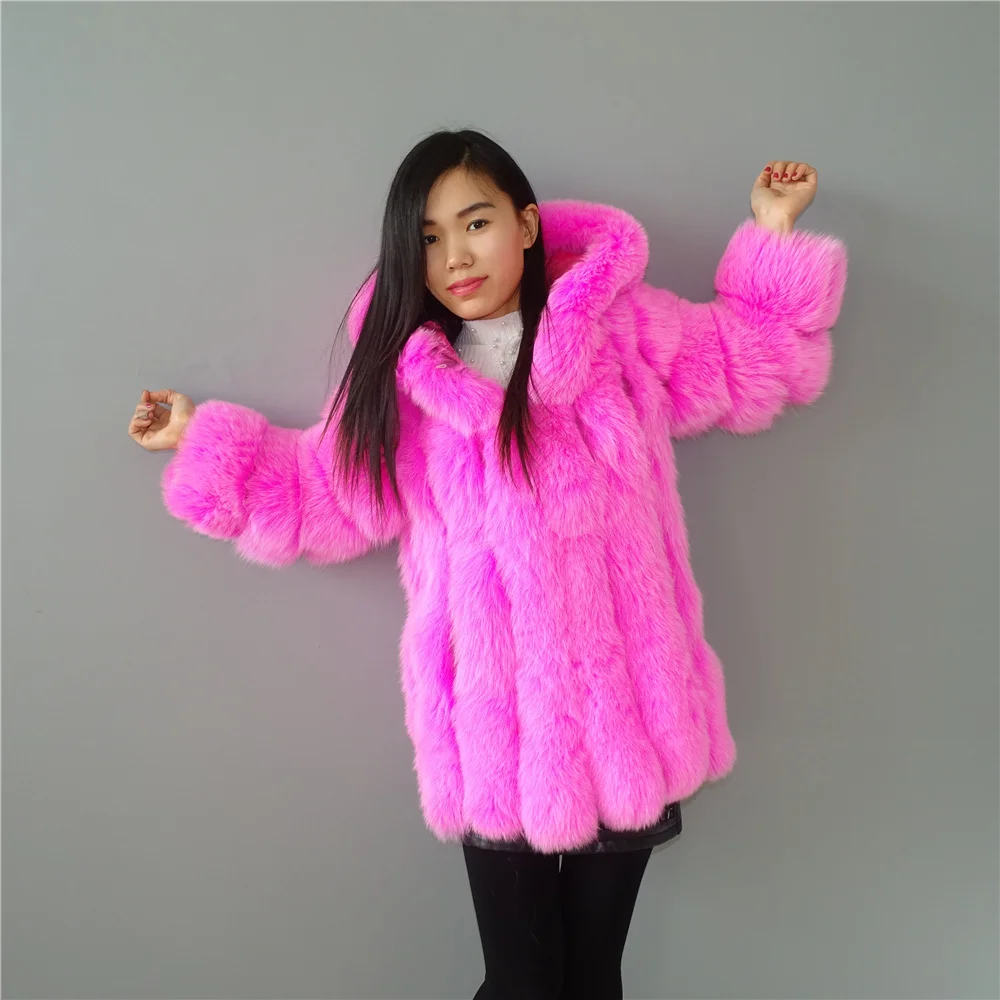 Пальто с капюшоном и длинным рукавом в полоску 3Xl 4XL 5Xl 6XL|Шубы дубленки| |