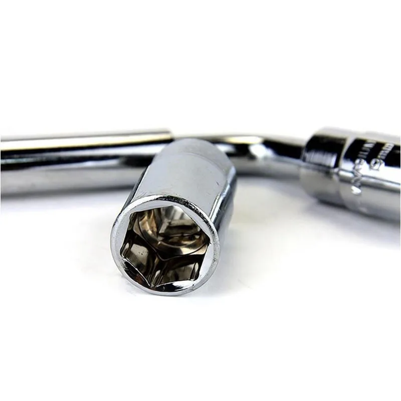 

New Extendable Wheel Tyre Brace Steel Wrench Nut Car Socket 17/19mm&21/23mm Set CSL2018