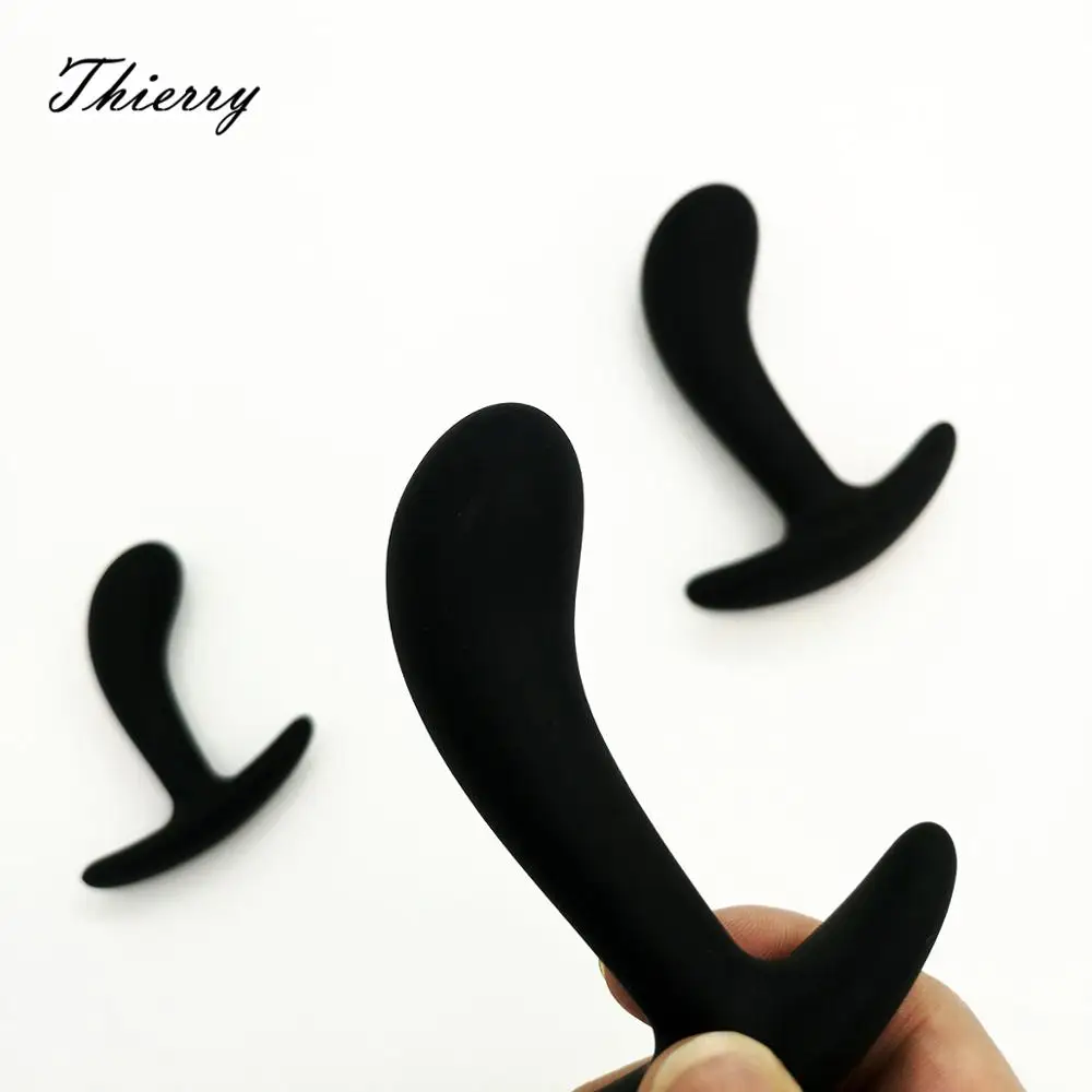 Thierry 3 шт./компл. силиконовая анальная пробка анальный массаж простаты анус