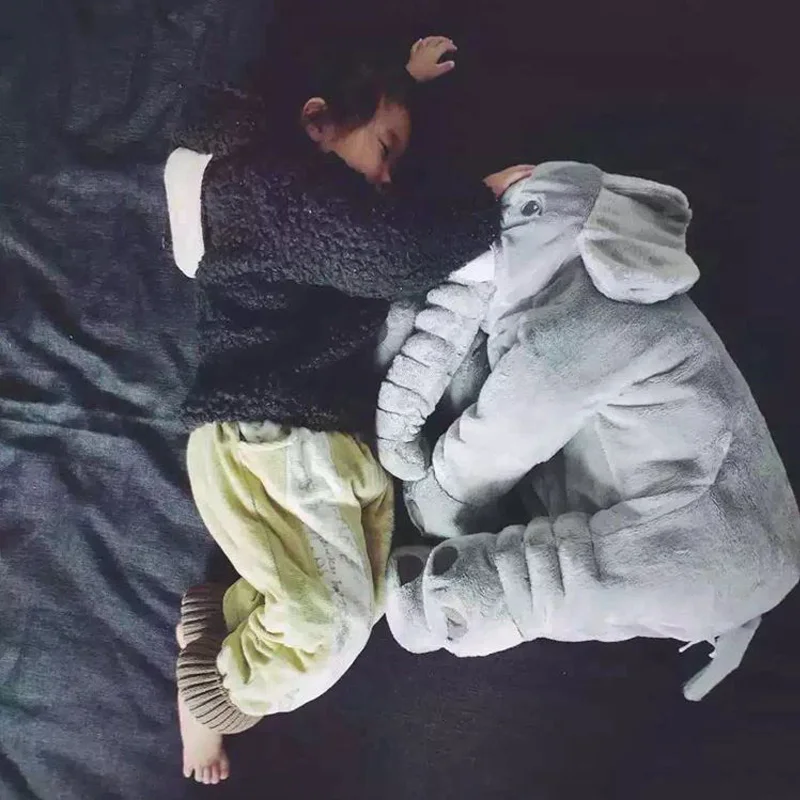 Детская подушка со слоном мягкая Автомобильная детская складная кровать