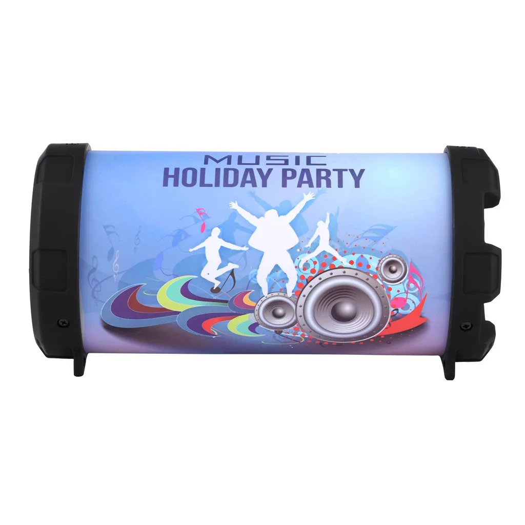 Портативный беспроводной мини-динамик VOBERRY USB fm-радио Mp3 Bluetooth светодиодный