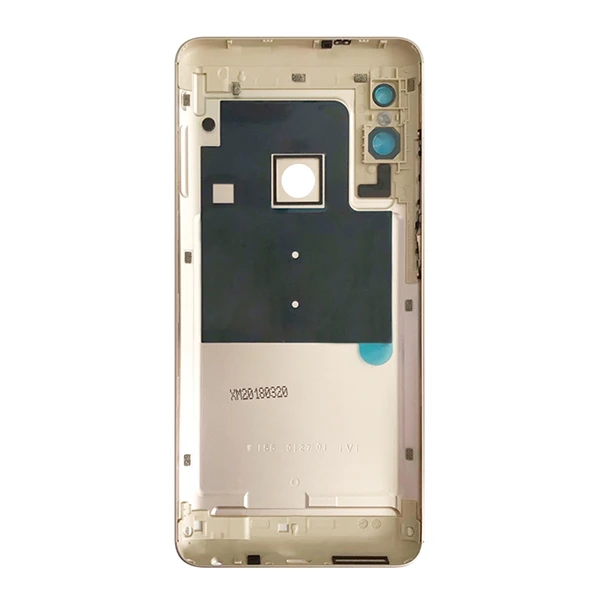 Задняя крышка батареи для Redmi Note 5 крышка батареи для Redmi Note 5 Pro корпус батареи+ Кнопки громкости+ слот для sim-карты - Цвет: Gold
