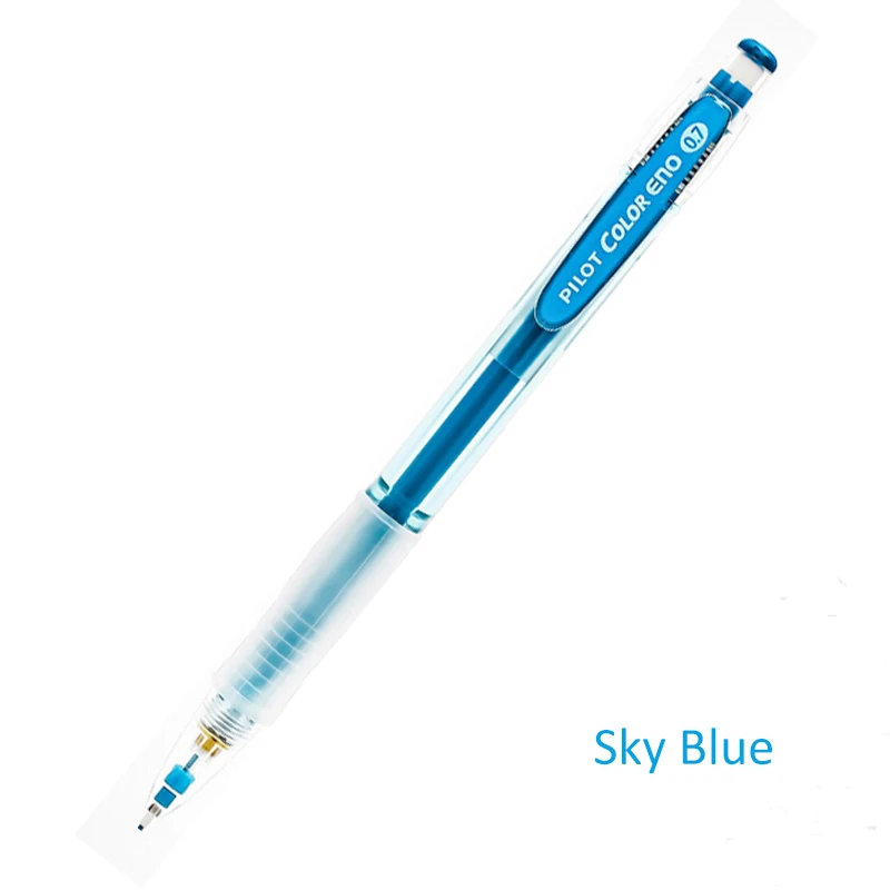 Sky Blue Pencil Япония стираемый цветной механический карандаш HCR-197 цветной карандаш 0,7 мм свинцовый стержень - Цвет: Sky Blue Pencil