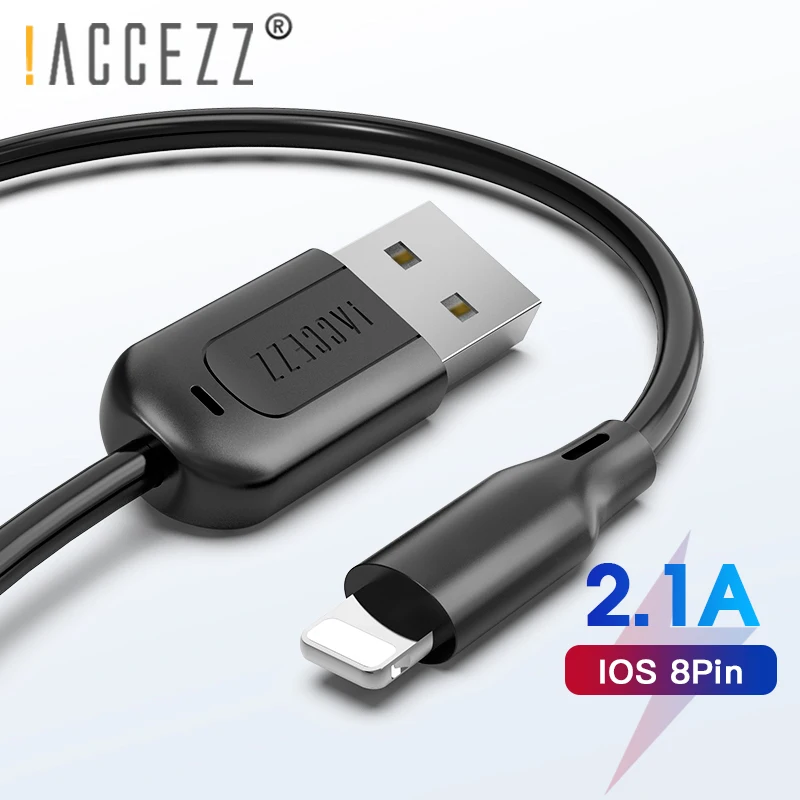 ACCEZZ TPE usb зарядный кабель для Apple iPhone X XS MAX XR 8 7 6 6S Plus освещение зарядный кабель для передачи данных для ipad зарядное устройство Шнур