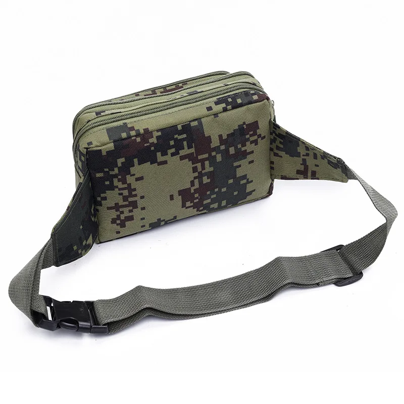 MYNOS Camouflage Large Capacity Four layers Waist Bags For Men Travel Fashion Canvas Chest Shoulder Bag Outdoor Male |