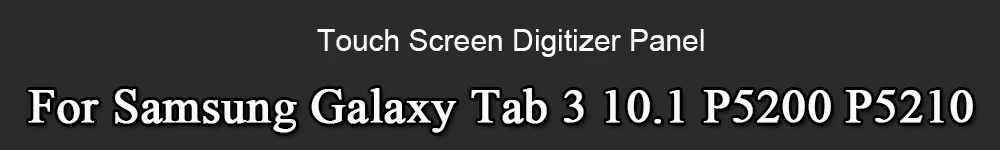 OPesea 10,1 ''для samsung Galaxy Tab 3 10,1 P5200 P5210 сенсорный экран дигитайзер передняя панель сенсор стекло запасные части