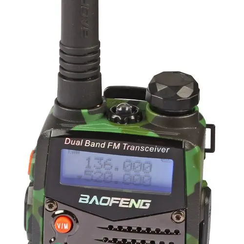 Рация Baofeng walkie Ham двухсторонняя радиосвязь BAOFENG UV-5R 136-174 / 400-520 МГц двухдиапазонный