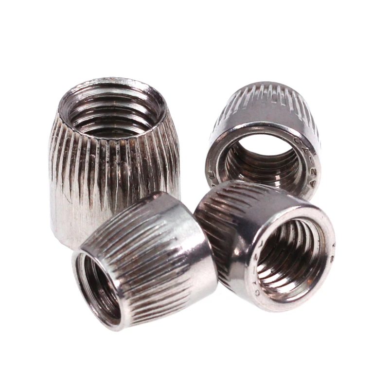 

5pcs M6 8 10 12 Female Thread Stainless Steel Conical Cap Tapered Cone Nut