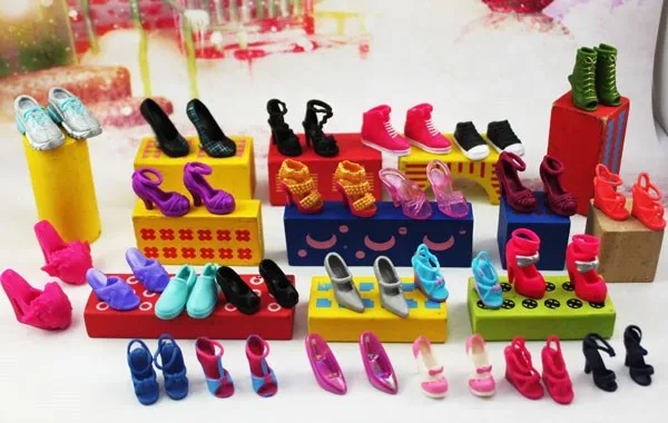 10 пар быстрая доставка Новая праздничная кукольная обувь ручной работы для куклы