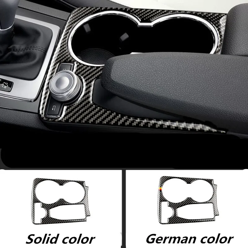 Углеродное волокно мультимедиа Handrest Панель крышка Накладка наклейки для
