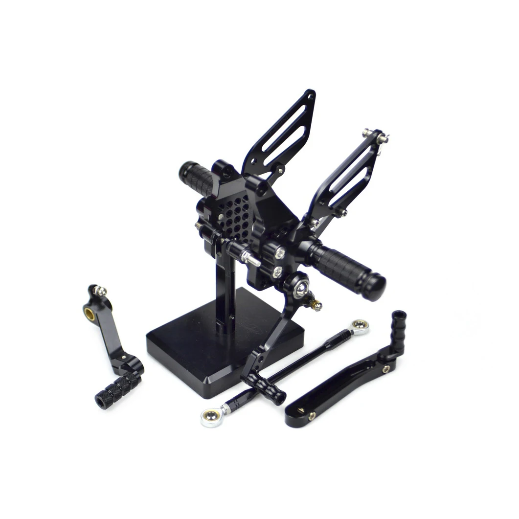 

CNC Adjustable Foot pegs Footpeg Footrest Rear Sets For Ducati 749 749R 749S 999 999R 999S 2003 2004 2005 2006