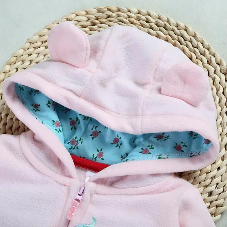 Y01-X321 Children kid's boys girls Clothing long sleeve outdoor winter warmer baby romper Hooded Fleece hooded zipper 1pcs | Детская