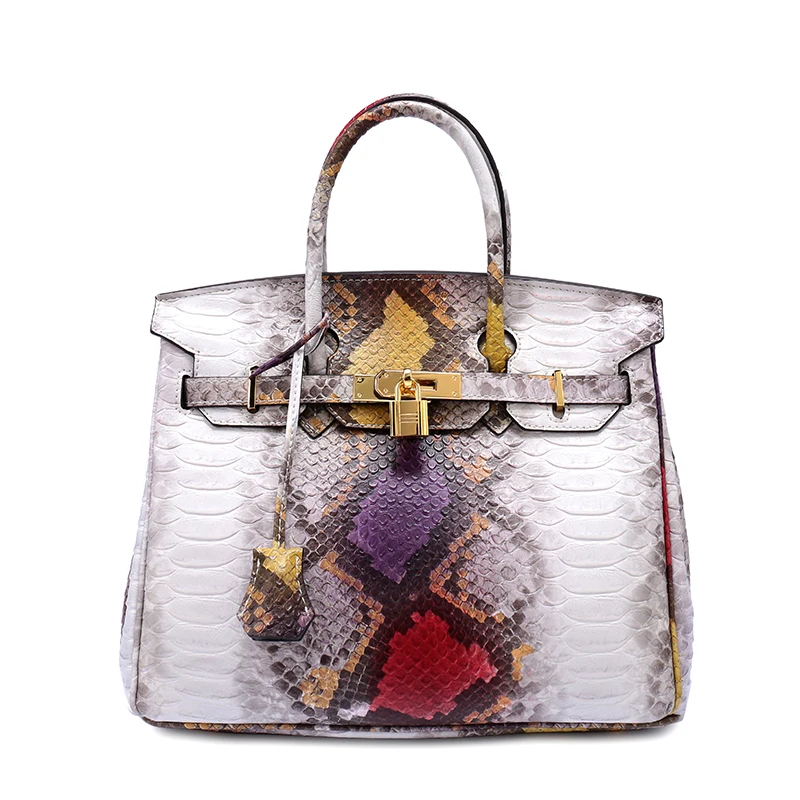 LOEIL Женская сумка Змеиный натуральной кожи Для женщин Crossbody сумки модные женские