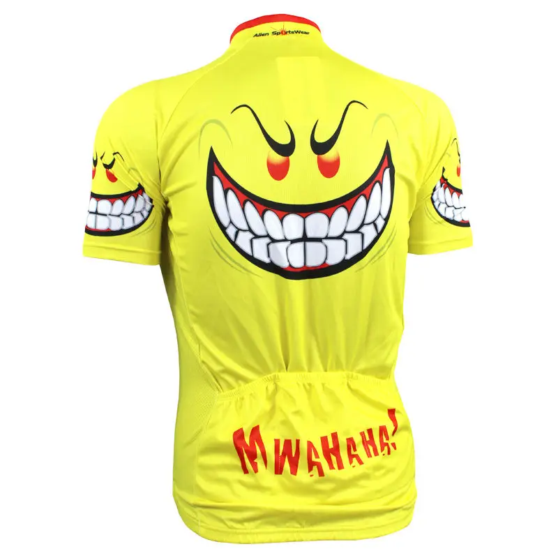 Новые мужские Велоспорт Джерси Удобная Велосипед/Велосипед Рубашка Зло