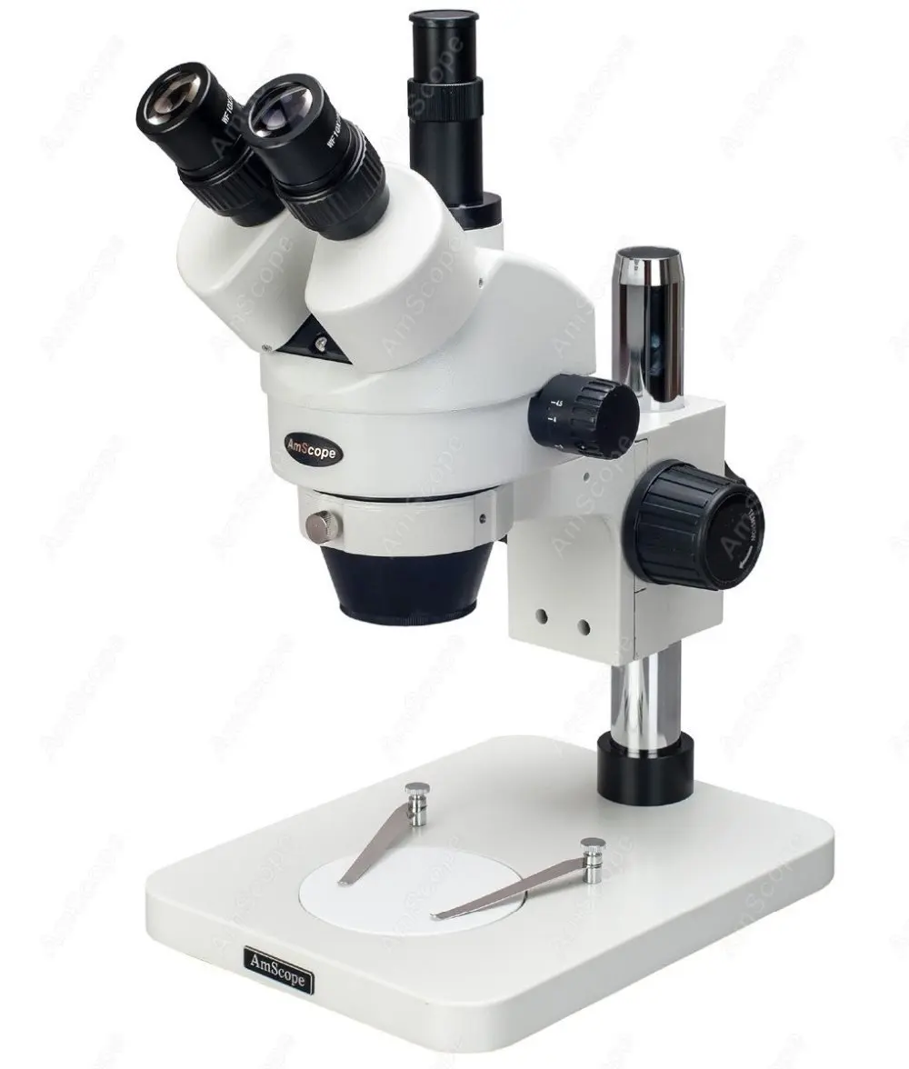 Настольный столб Стенд Микроскоп -- AmScope поставки 3.5X-45X стенд зум увеличение