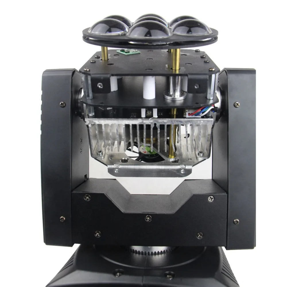 4/6 шт + кейс для полетов 14 каналов DMX 512 управление 7x15 Вт RGBW led zoom moving head professional
