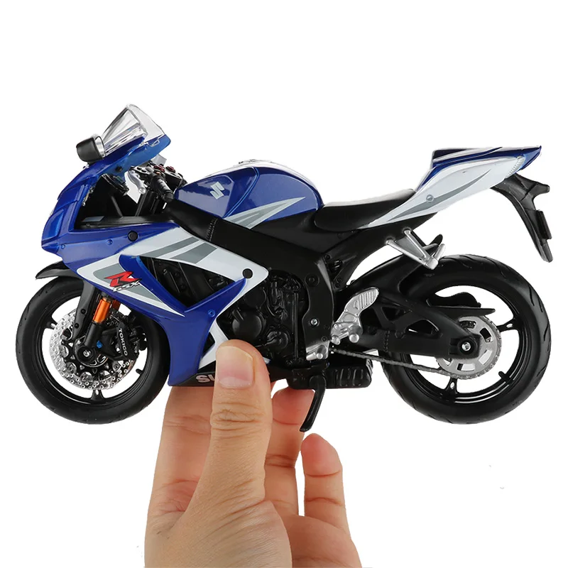 Модель мотоцикла Maisto 1:12 модель GSXR 750 из сплава для велосипеда Гоночная машина