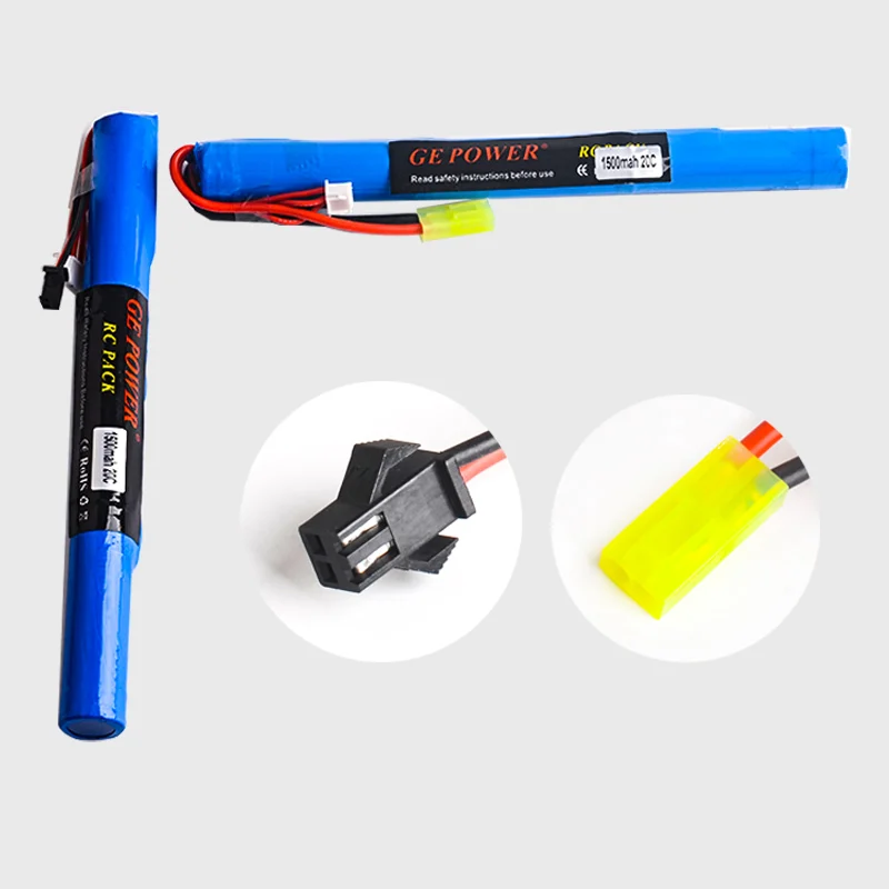 GE Мощность RC Lipo Батарея 11 1 В 1500 мАч 20C Акку мини Airsoft пистолет радиоуправляемая