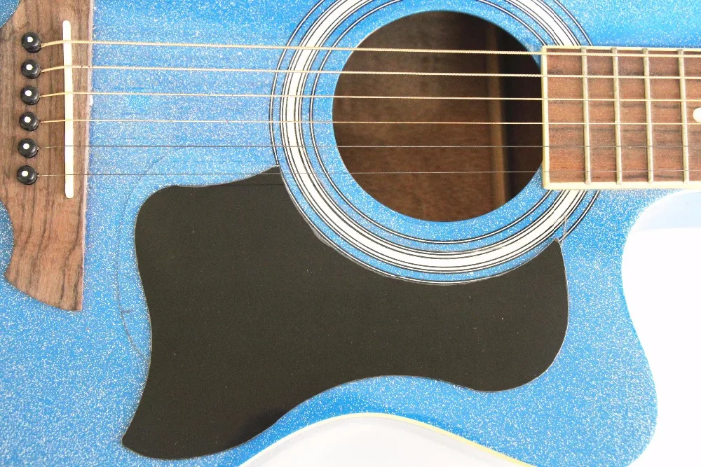 2 шт. R60mm/R64mm электрическая акустическая гитара Защита от царапин Пластина для 40