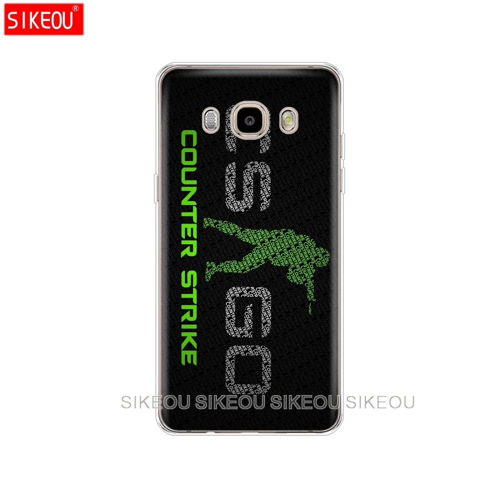 Силиконовый чехол для телефона Samsung Galaxy J1 J2 J3 J5 J7 MINI 2016 2015 prime Counter Strike cs go|Бамперы| |