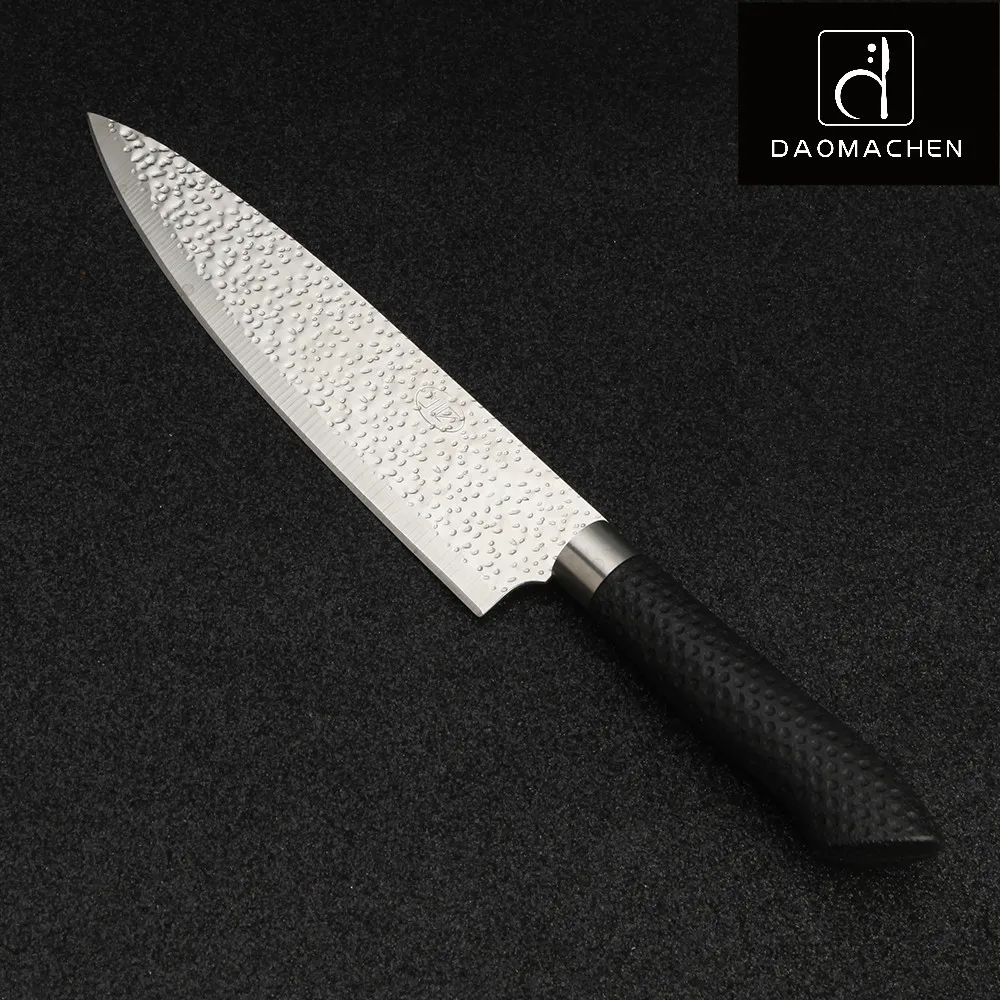 Японский кухонный нож экспортного качества 8 дюймов поварской черная ручка