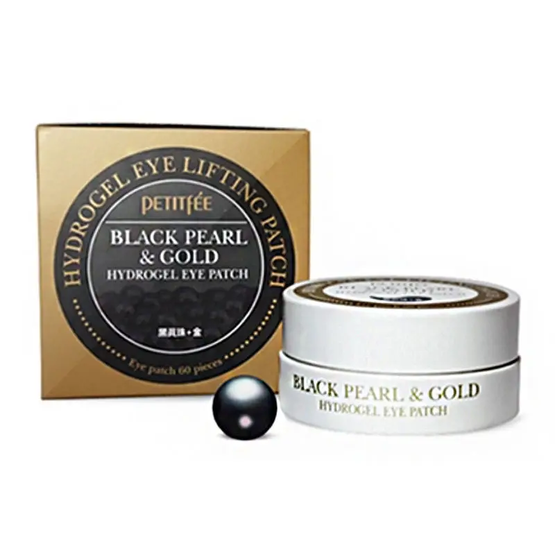

[PETITFEE] Black Pearl & Gold Hydrogel Eye Patch (1.4g*60pcs)