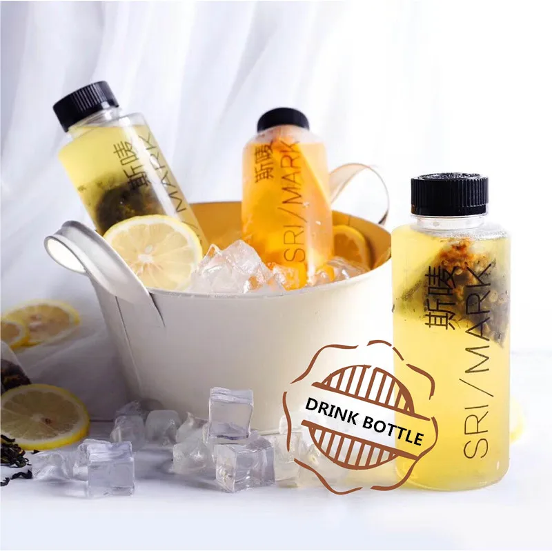 350 мл высокая термостойкость пластиковая прозрачная бутылка для питья сока кофе