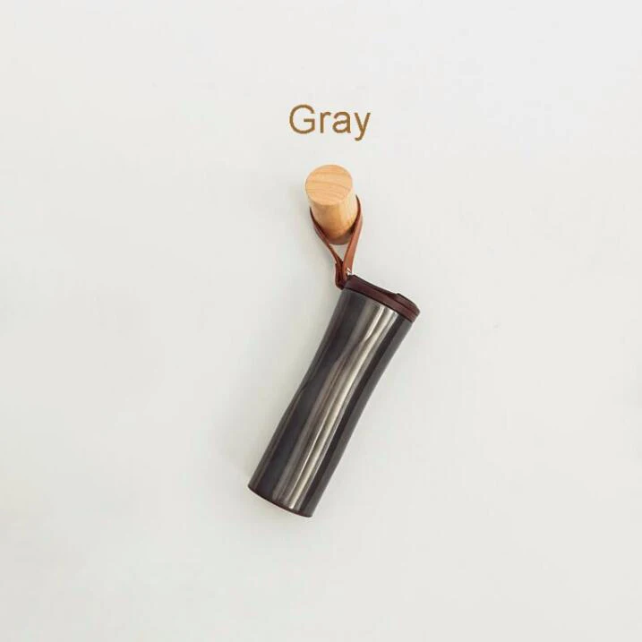 Gray Xiaomi KissKissFish Мока умная кофейная чашка дорожная кружка из нержавеющей стали с OLED сенсорным экраном температурный дисплей 430 мл Портативный 1 - Цвет: Gray