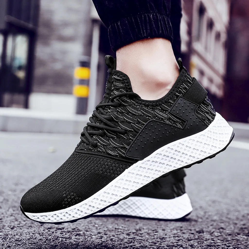 2019 Классические Осенние черные кроссовки Мужские Простые Стильные повседневные