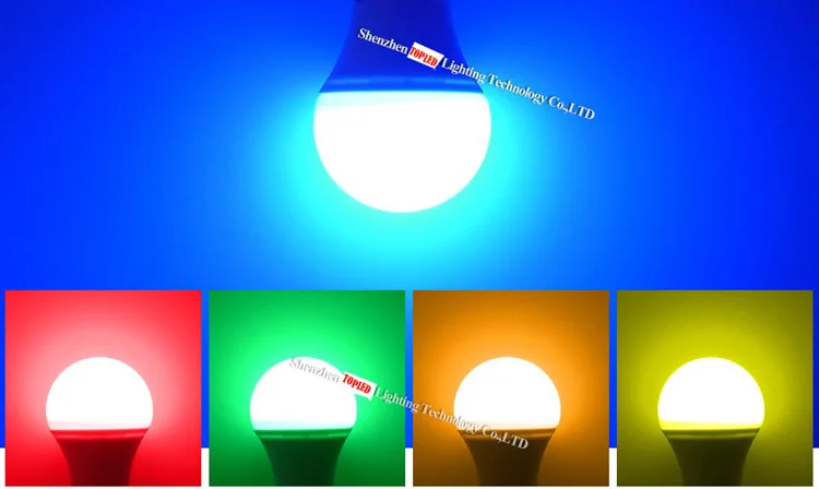 E27 светодиодный RGB лампа AC110V 220 В 3 Вт 7 10 Точечный светильник с регулируемой