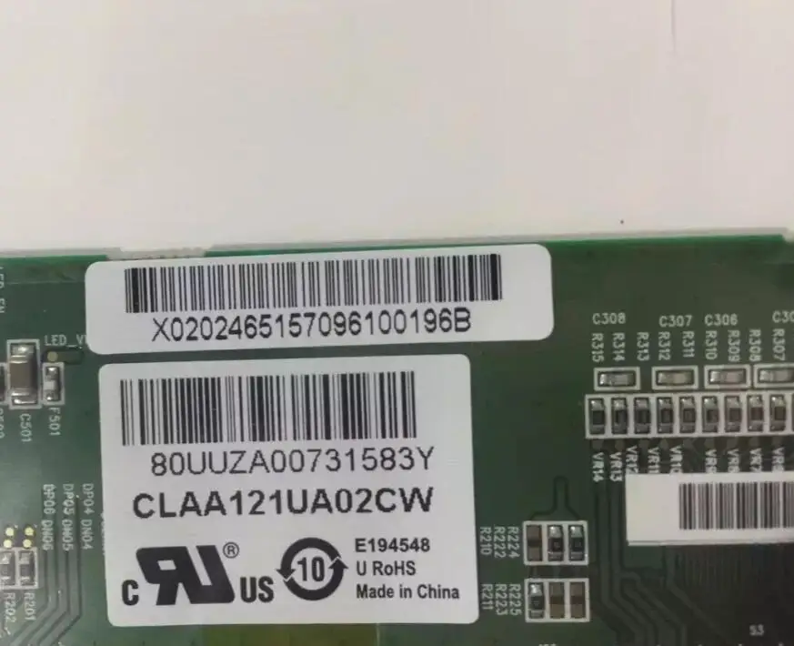 12 1 дюймовый CLAA121UA02CW 30 маленький игольчатый светодиодный экран с высоким