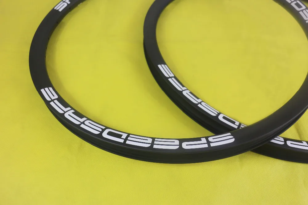 Карбоновые диски Speedsafe 27.5er MTB AM Enduro UD матовые асимметричные без крючка 35 мм