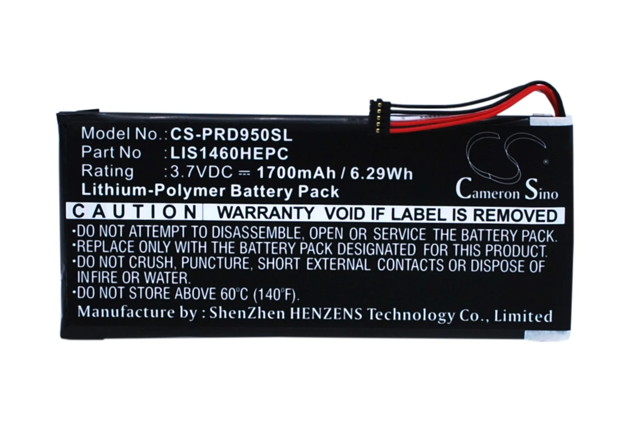 Cameron Sino 1700 мАч аккумулятор 1 853 020 11 LIS1460HEPC LIS1460HEPC(SY6) для Sony PRS 950 950SC|Цифровые