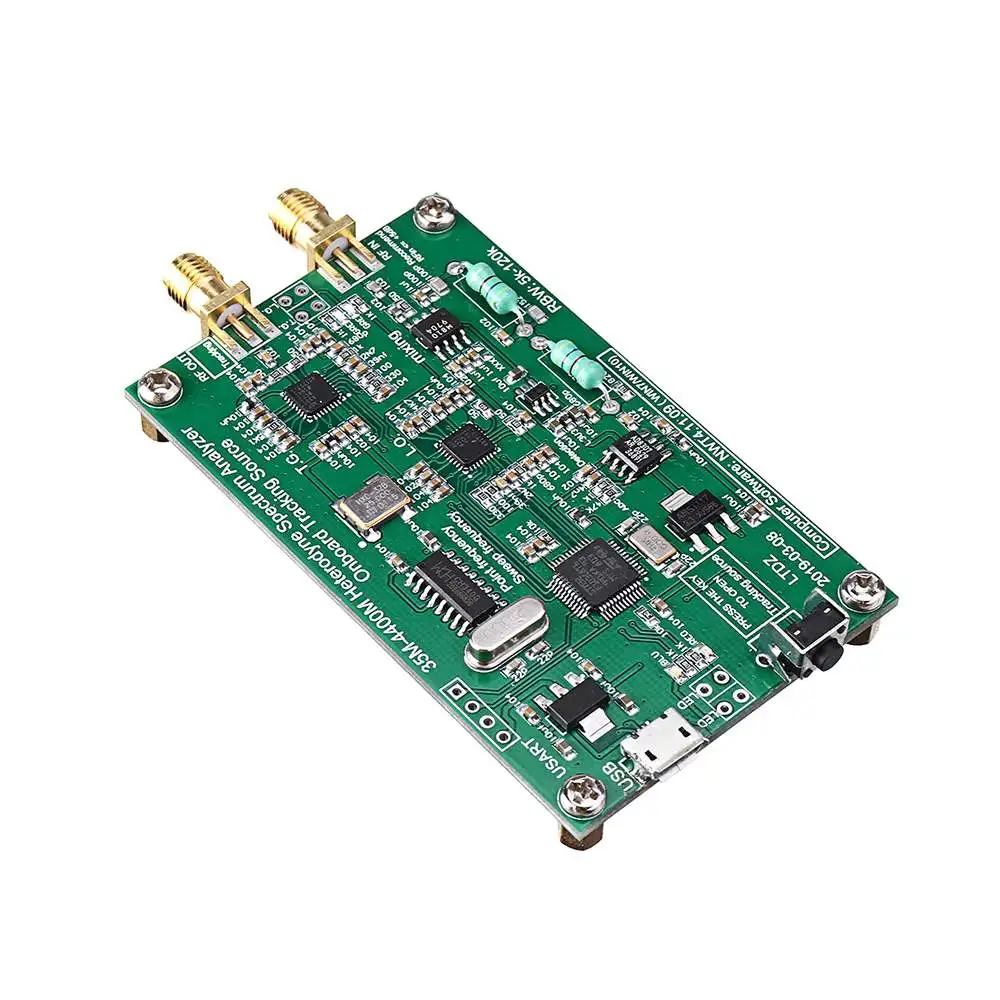 Анализатор спектра USB LTDZ_35-4400M_Spectrum источник сигнала с отслеживанием источника модуль радиочастотный домен анализа инструмента