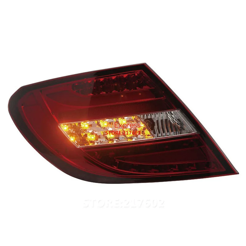SONAR бренд для Benz c класс задние фонари W204 C180 C200 C230 C260 светодиодные 2007 2010 год красный