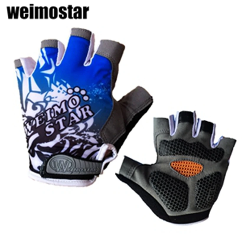 Новые велосипедные перчатки MTB с полупальцами мужские женские гоночные 4 цвета