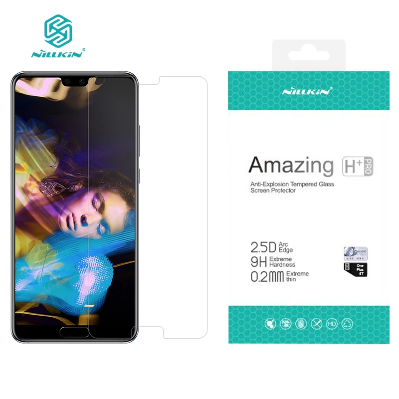 Защитное стекло NILLKIN Amazing H / + PRO 9H для huawei p20 закаленное экрана 5 84 дюйма p20|Защитные