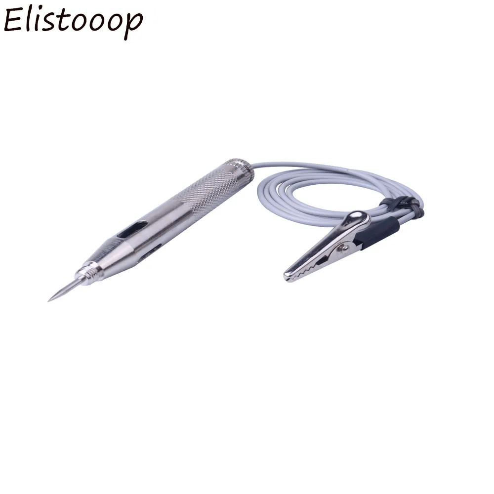 Elistooop DC 6V 12V 24V медная Автомобильная схема светильник тестер напряжения лампы