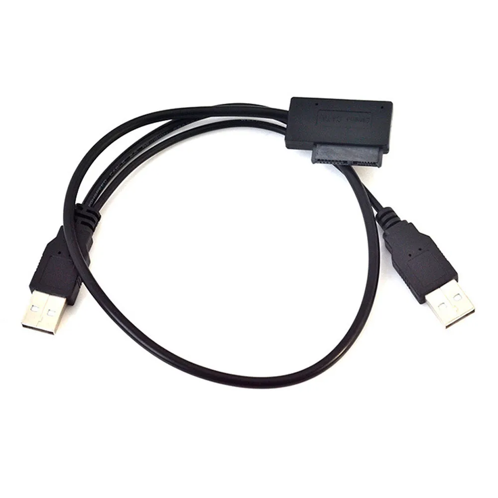CHIPAL USB 2 0 до 6 + 7 13Pin Slimline тонкий кабель SATA с внешним USB2.0 Питание для ноутбука CD ROM DVD