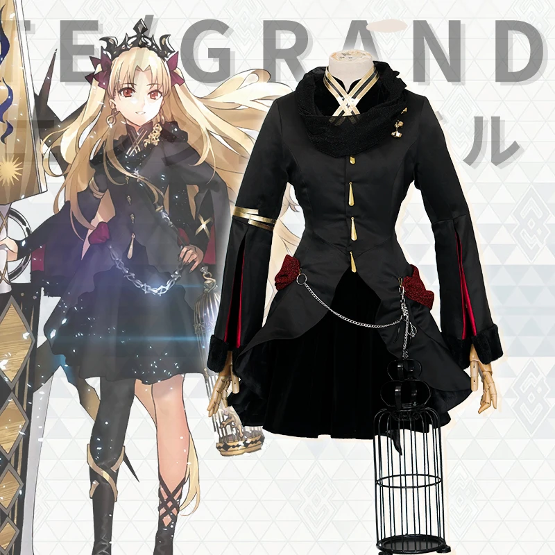 Аниме Fate Grand для Lancer Ereshkigal костюм ролевой игры платье на Хэллоуин костюмы с