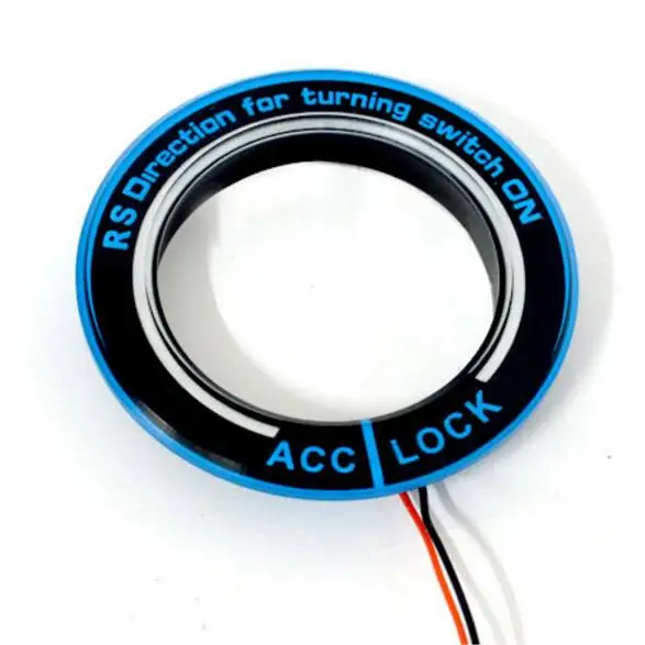 Светильник ная Крышка для выключателя зажигания/кольцевые наклейки Ford Focus 2 /Focus 3 4