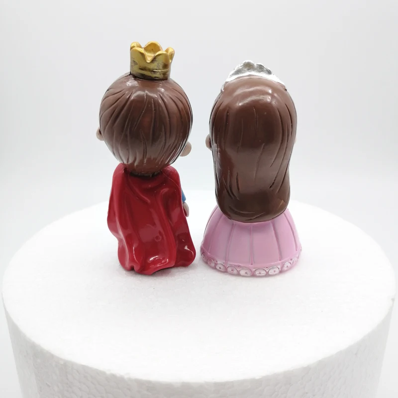 1 комплект принцесса полимерная для торта Топпер Свадебные украшения выпечки