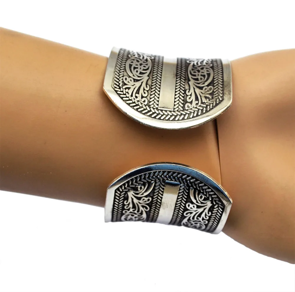 Find Me фирменный модный винтажный изогнутый этнический Браслет манжета в стиле