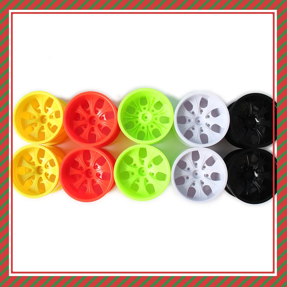 RCAWD 2 шт. обода колеса с о образной шиной для Rc автомобиля 1/10 большой ноги 78 мм Monster