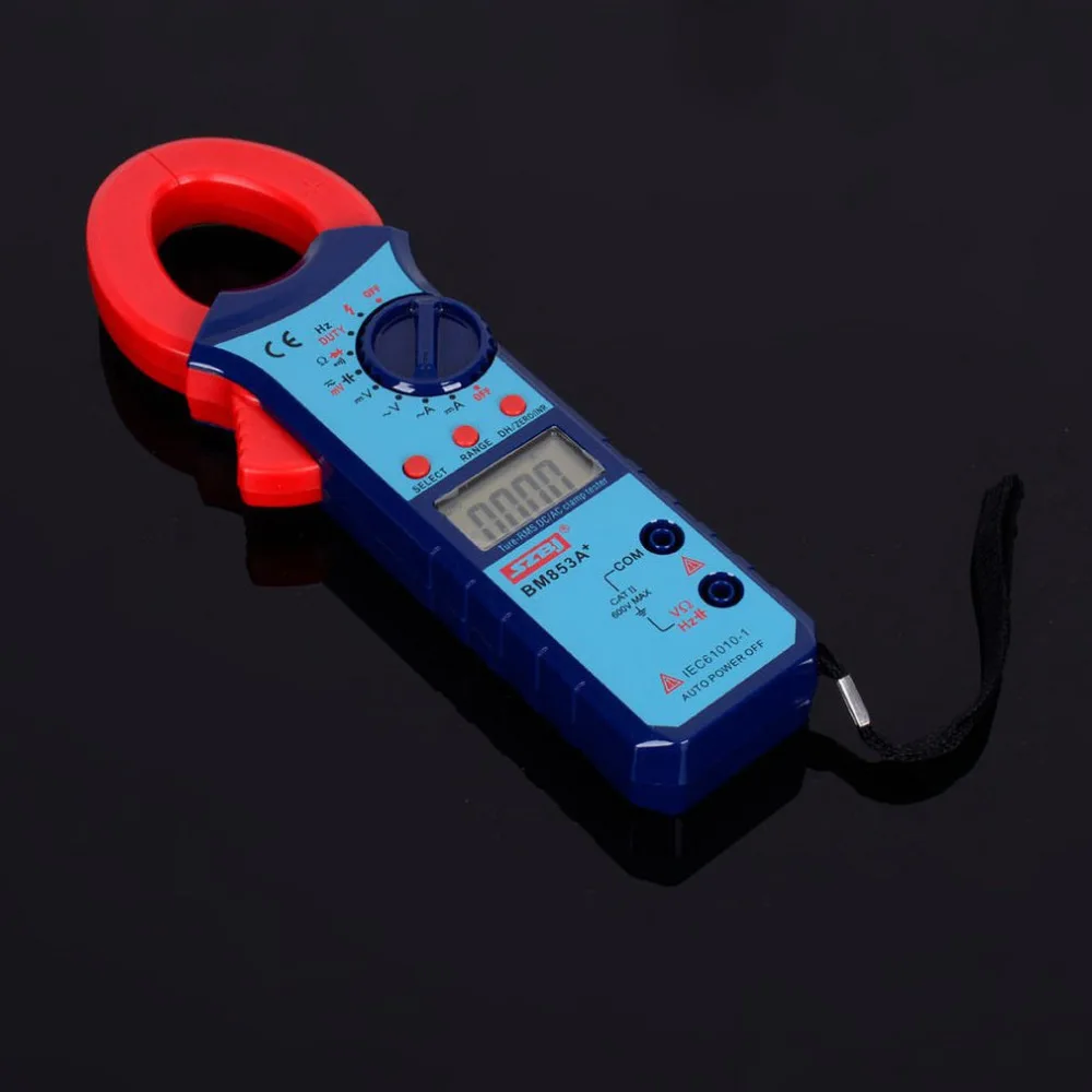 BM853A+ Digital Clamp Meter LCD Multimeter Current Pincers Voltmeter Ammeter Ohm Voltage Tester | Инструменты