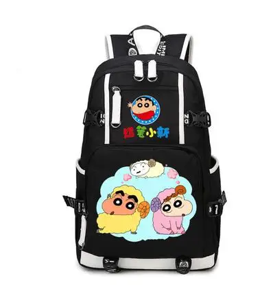 7 Рюкзак с героями мультфильмов, аниме, Crayon Shin-chan, косплей, st, рюкзак для старшеклассников, студентов, Повседневная унисекс сумка для ноутбука, дорожная сумка - Цвет: 7
