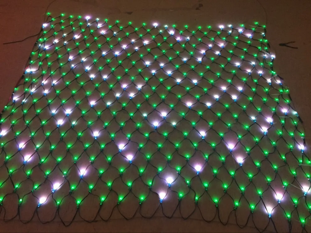 Все черные провода индивидуальные светодиодные полноцветные с сеткой 12 в пост.