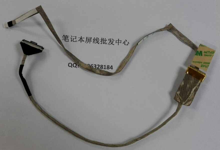 Новый видеокабель для ЖК экрана HP Compaq G61 CQ61 15 6 дюйма 583116 001 DD00P6LC804 DD00P6LC802|lcd screen