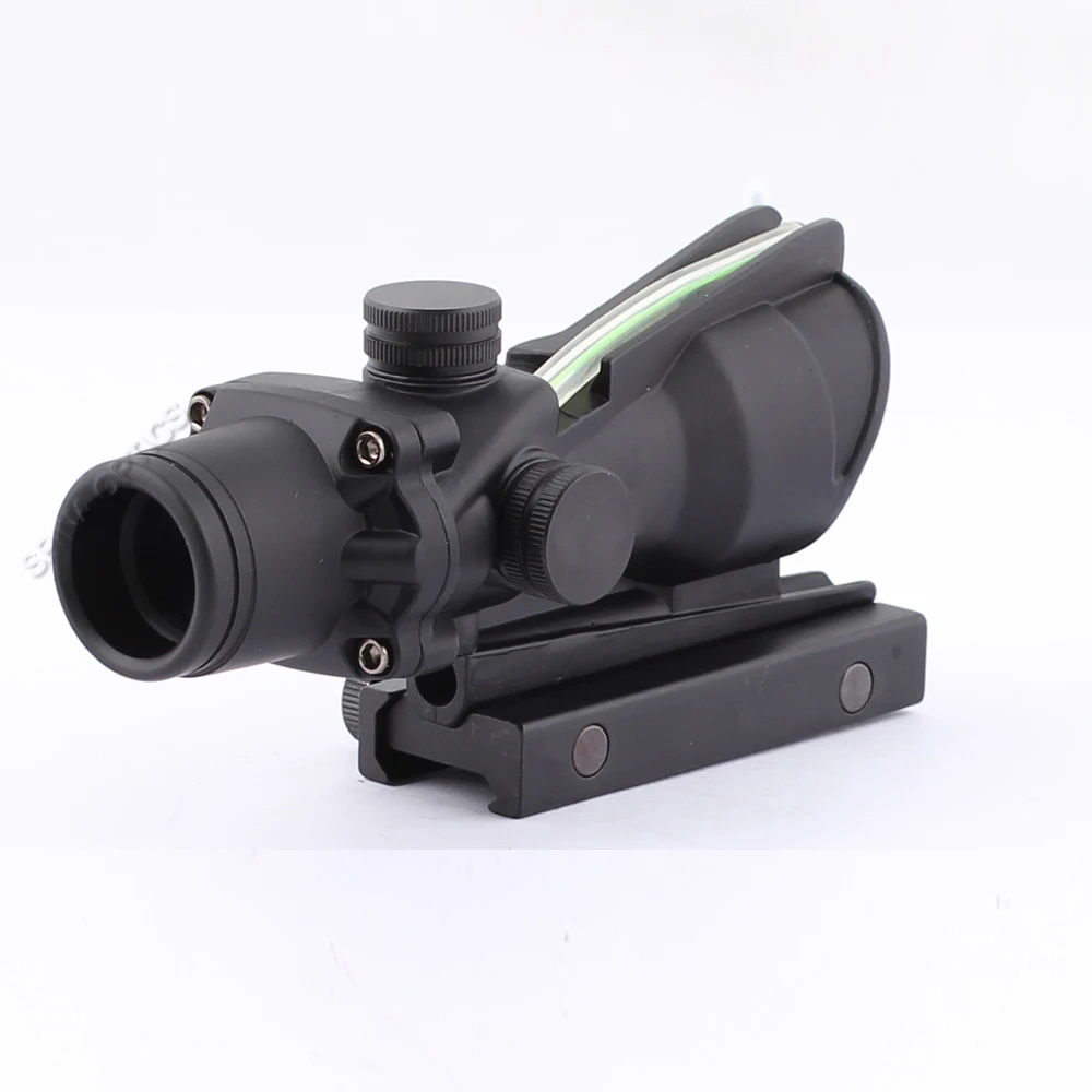 Охотничий Оптический Прицел ACOG 1X32 тактический оптический прицел с зеленой