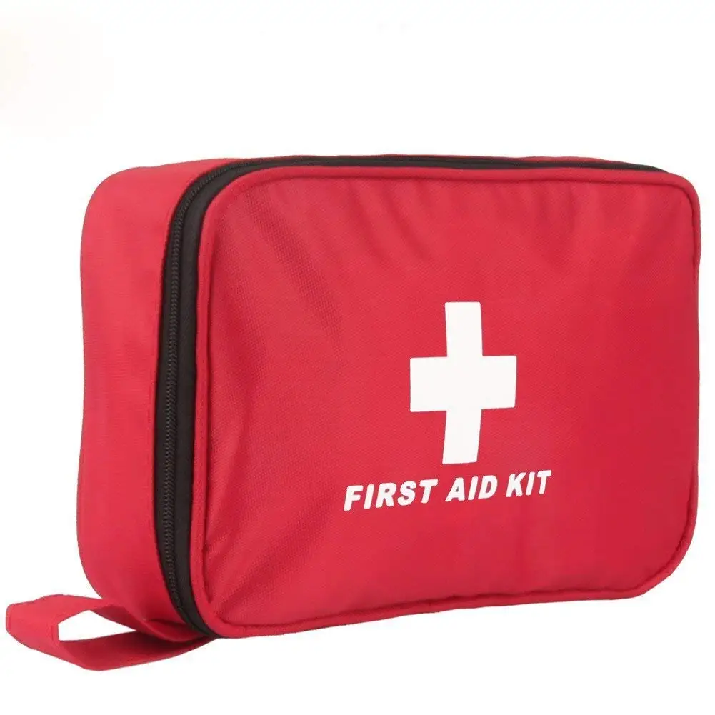 

MOOL First Aid Kit, 180 PCS Emergency First Aid Kit Medical Supplies Trauma Bag Safety First Aid Kit for Sports/Home/Hiking/Ca